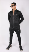 Nik Premium Tracksuit - Black