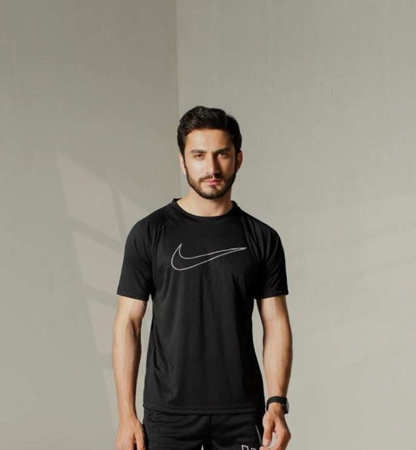 BIG NIK Drifit Tee - Black