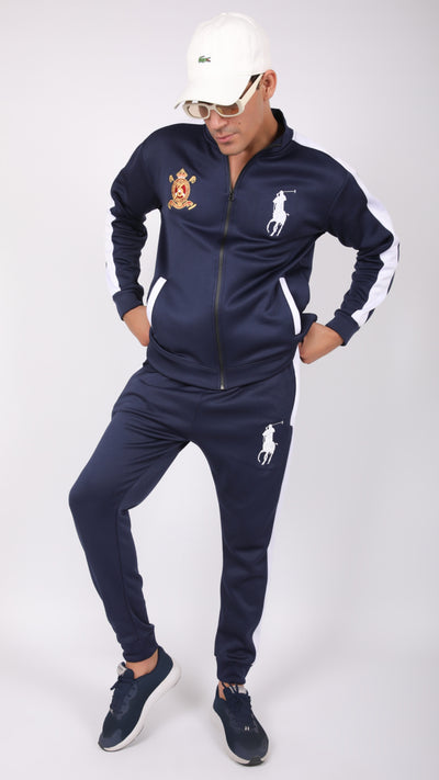 RL Premium Tracksuit - Navy