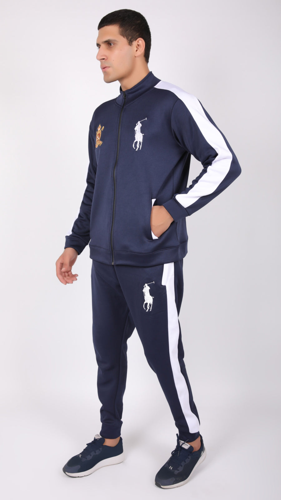 RL Premium Tracksuit - Navy