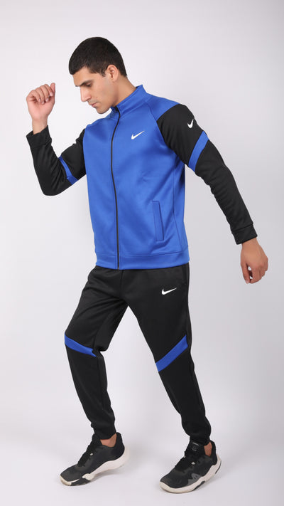 Nik Premium Tracksuit - Royal Black