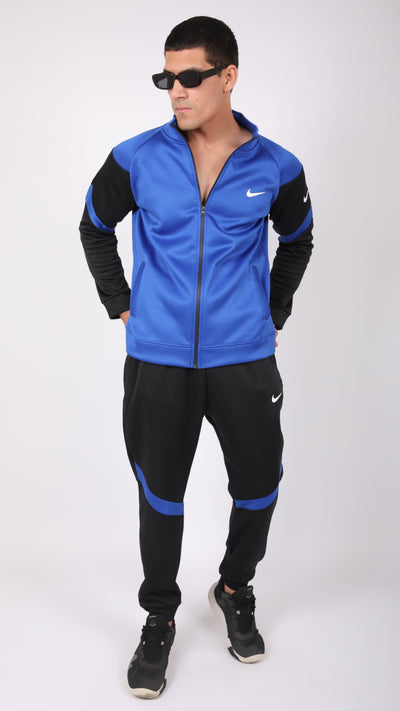 Nik Premium Tracksuit - Royal Black