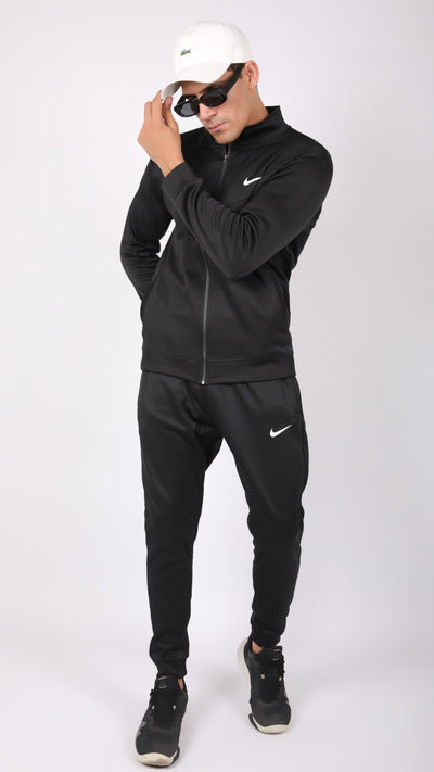 Nik Premium Tracksuit - Black