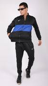 Nik Black Royal Tracksuit - Imported