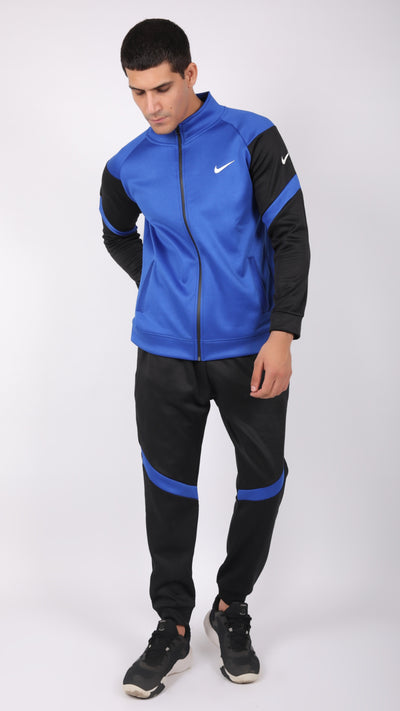 Nik Premium Tracksuit - Royal Black